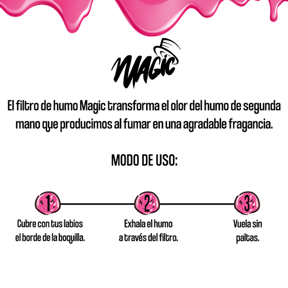 FILTRO DE HUMO MAGIC ONE BUBBLEGUM - Image 5
